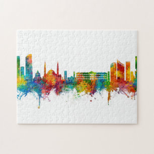 Beirut Lebanon Skyline Jigsaw Puzzle