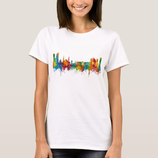 Beirut Lebanon Skyline T-Shirt (Front)