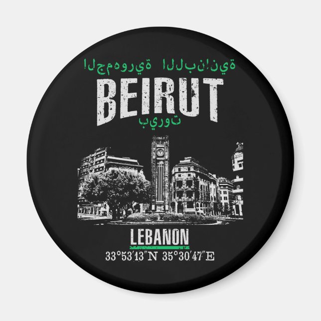 Beirut Magnet (Front)