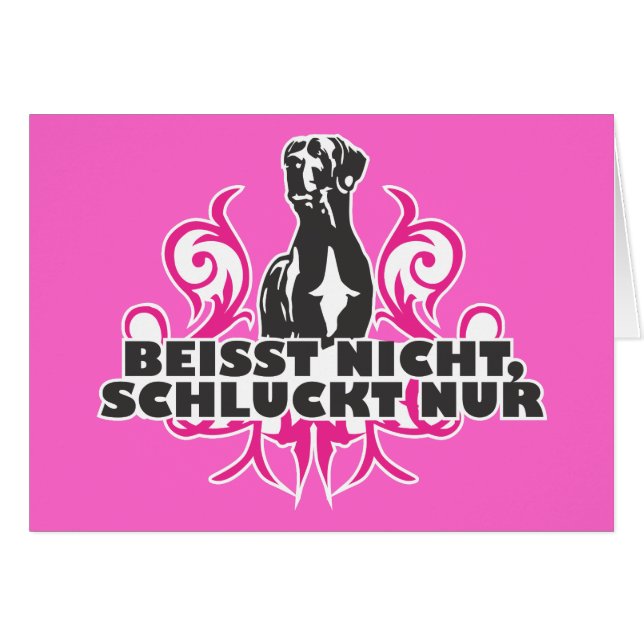 beisst nicht, schluckt nur (Front Horizontal)