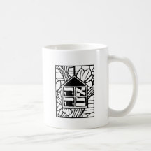 Beit Ahaversary Black and White Mug