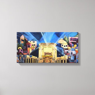 Beit Hamikdash Canvas Print