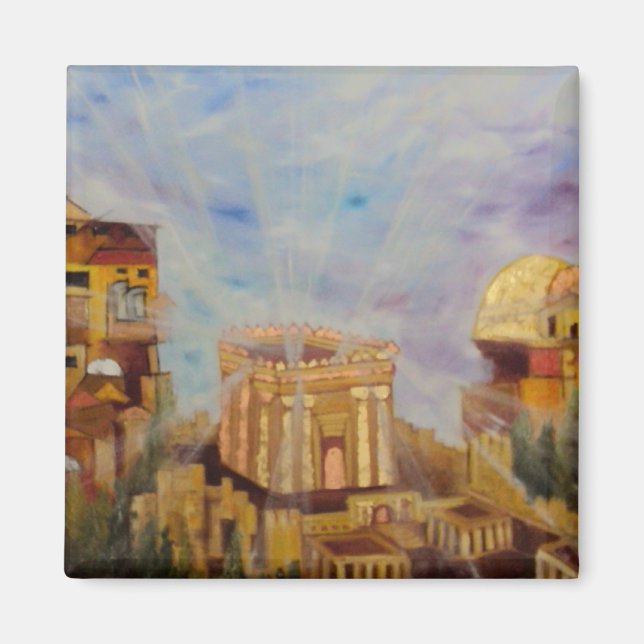 Beit Hamikdash Magnet (Front)