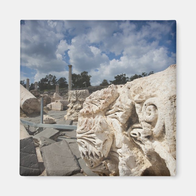 Beit She-An National Park, Roman-era ruins Magnet (Front)