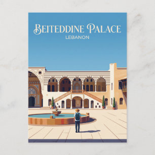 Beiteddine Palace Lebanon Postcard