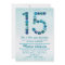 Bejeweled 15th Birthday Quinceañera Party Invites