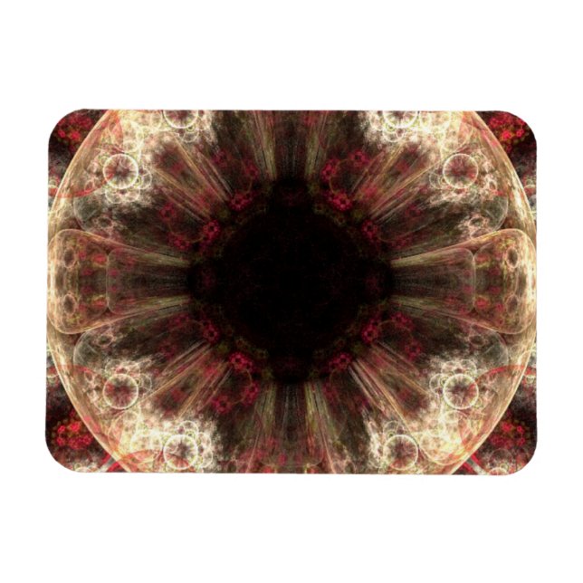 Bejeweled Doughnut Magnet (Horizontal)