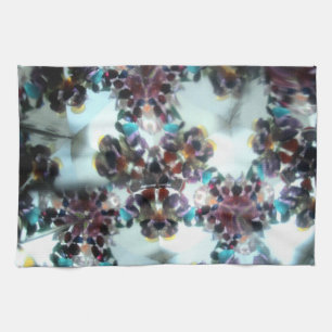 Bejeweled Kaleidescope 11 Tea Towel