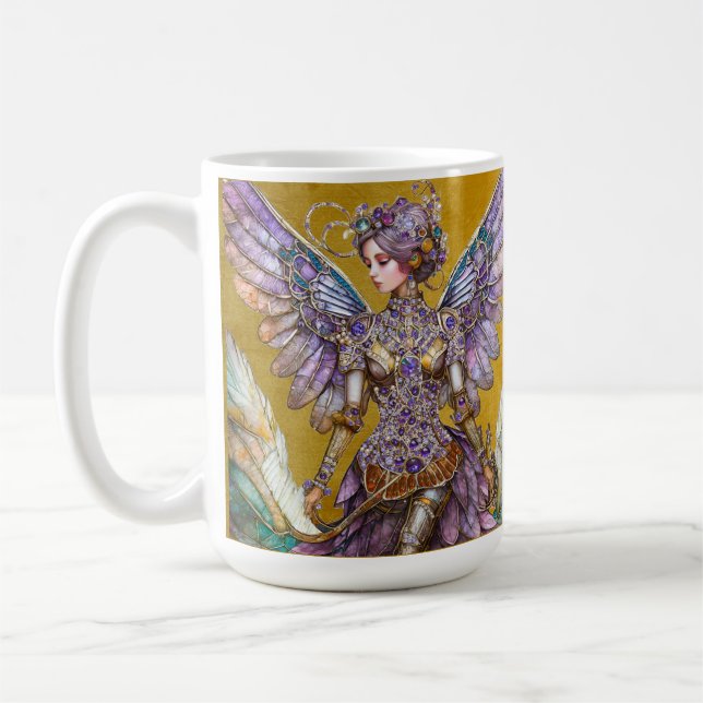 Bejeweled Sugar Plum Fairy Coffee Mug (Left)