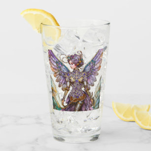 Bejeweled Sugar Plum Fairy Glass