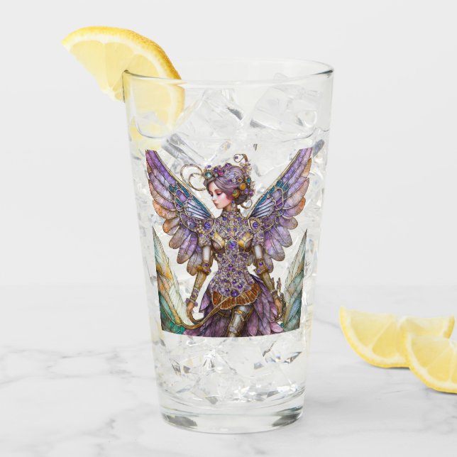 Bejeweled Sugar Plum Fairy Glass (Front Ice)