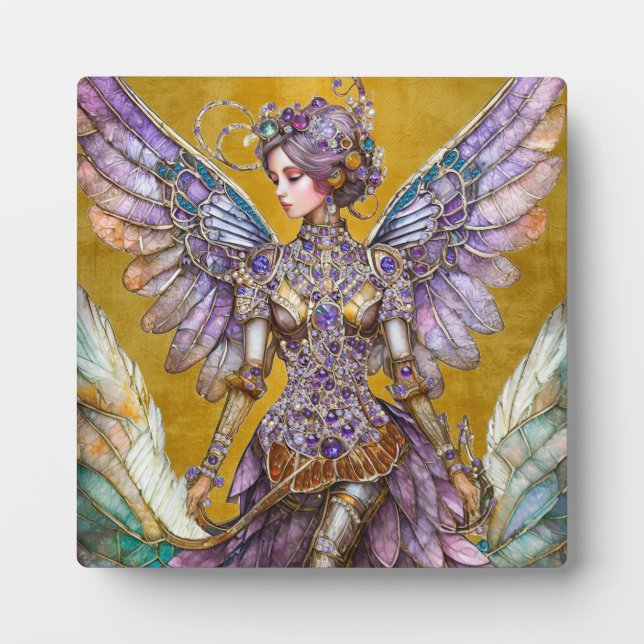 Bejeweled Sugar Plum Fairy Plaque (Front)