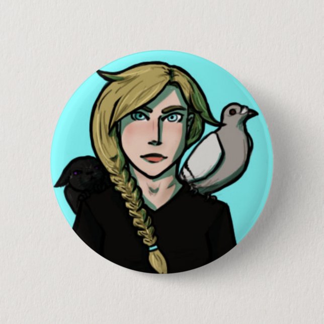 Beka Cooper Button (Front)