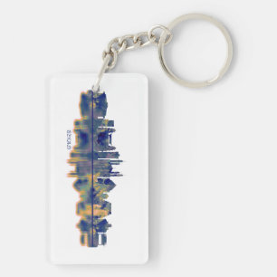 Bekasi Skyline Key Ring