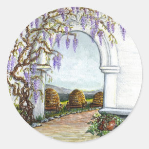 bekeeper's garden classic round sticker