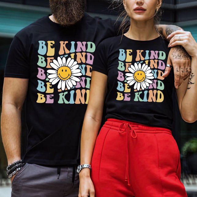 BeKind Shirt, Smile Shirt, Positive Shirt, Trendy  T-Shirt (Creator Uploaded)