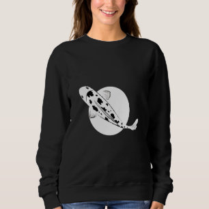 Bekko Koi Fish Brocaded Carp Nishikigoi Pond Amur Sweatshirt