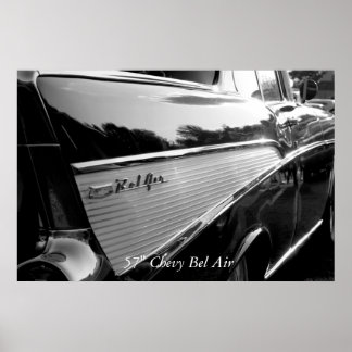 Bel Air, 57" Chevy Bel Air Poster