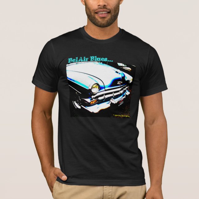 BEL AIR BLUES '53 (black only) T-Shirt (Front)