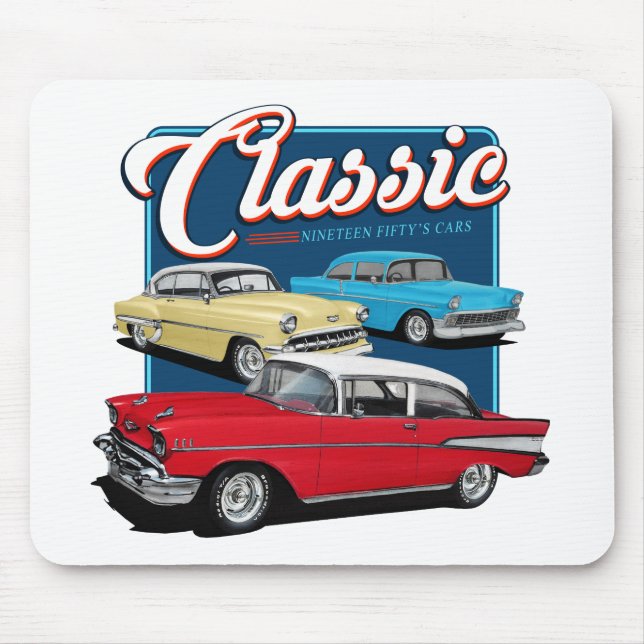 Bel Air Classics Mouse Mat (Front)