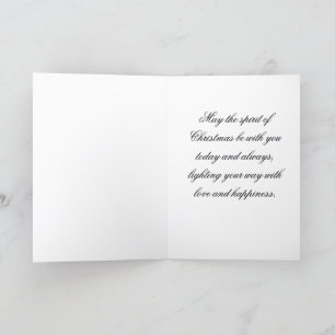 Bela Brown Christmas Hope! Holiday Card