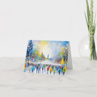 Bela Brown Come All Ye Faithful Card