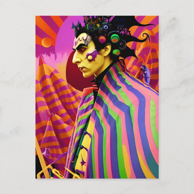 Bela Come Blow Your Horn Postcard (Front)