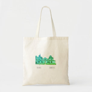 Belarus Беларусь Babruysk Бобруйск Sketch Tote Bag