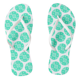 Belarus Беларусь Belarusian Folk Pattern Вышиванка Flip Flops