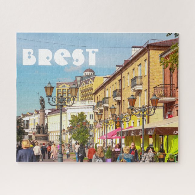 Belarus Беларусь Brest Брэст Брест Architecture Jigsaw Puzzle (Horizontal)