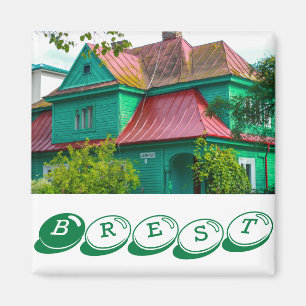 Belarus Беларусь Brest Брэст Брест Architecture Magnet