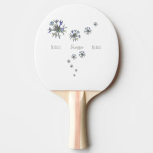 Belarus Беларусь Corn Валошкі Ping Pong Paddle