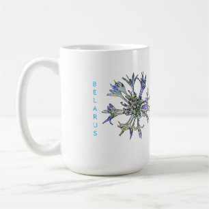 Belarus Беларусь Corn Flower Coffee Mug Cup