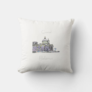 Belarus Беларусь Gomel Гомель Cushion Pillow