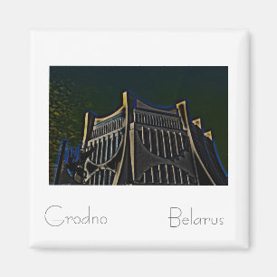Belarus Беларусь Grodno Hrodna Magnet