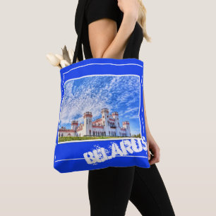 Belarus Беларусь Kosava Castle Palace Tote Bag
