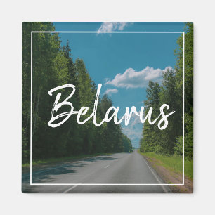 Belarus Беларусь Landscape Nature Magnet
