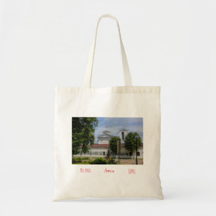 Belarus Беларусь Lepel Лепель Town View Tote Bag