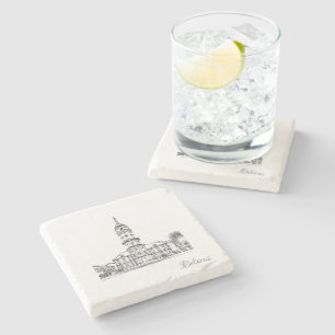 Belarus Беларусь Mahilyow Mogilev Architecture Stone Coaster