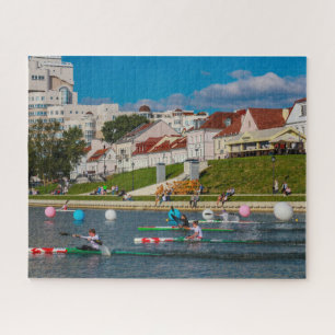 Belarus Беларусь Minsk Минск City Architecture Jigsaw Puzzle