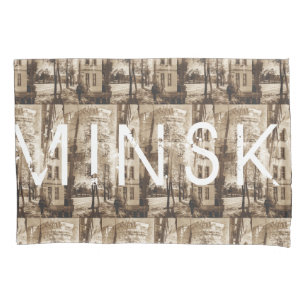 Belarus Беларусь Minsk Минск City Architecture Pillowcase