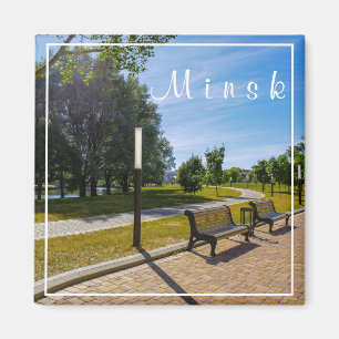 Belarus Беларусь Minsk Минск Nature Scenery Magnet