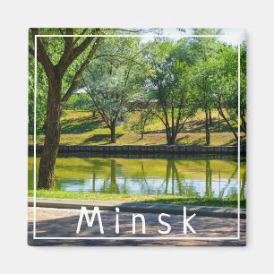 Belarus Беларусь Minsk Минск Nature Scenery Magnet