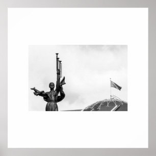 Belarus Беларусь Minsk Мінск Минск Architecture Poster