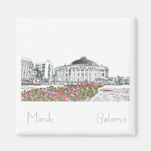 Belarus Беларусь Minsk Мінск Минск Magnet