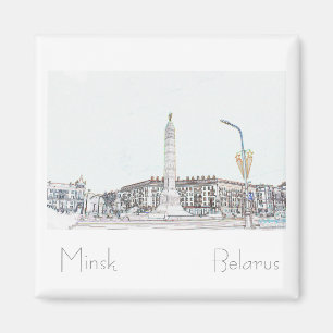 Belarus Беларусь Minsk Мінск Минск Magnet