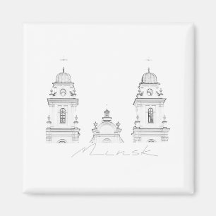 Belarus Беларусь Minsk Мінск Минск Magnet