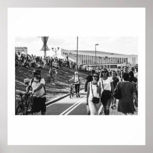 Belarus Беларусь Minsk Мінск Architecture Poster