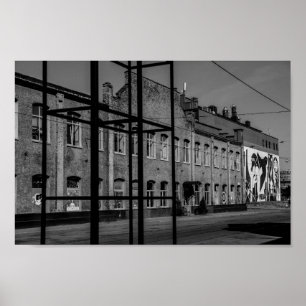 Belarus Беларусь Minsk Мінск Architecture Poster