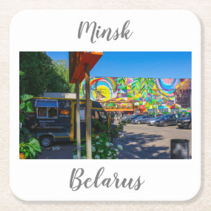 Belarus Беларусь Minsk Architecture Coaster